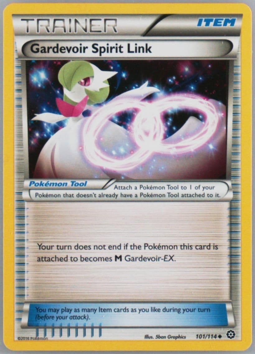 Gardevoir Spirit Link (101) 2016 Pokemon XY Steam Siege