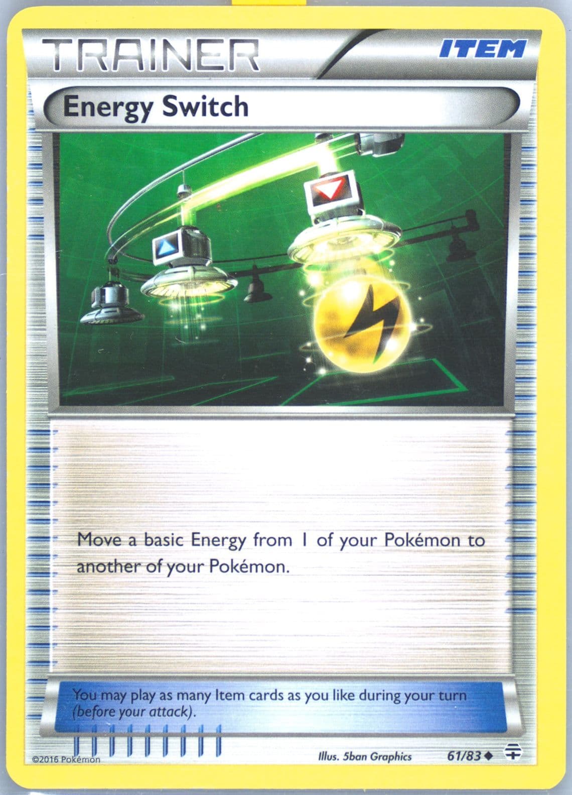 Energy Switch (61) 2016 Pokemon XY Generations