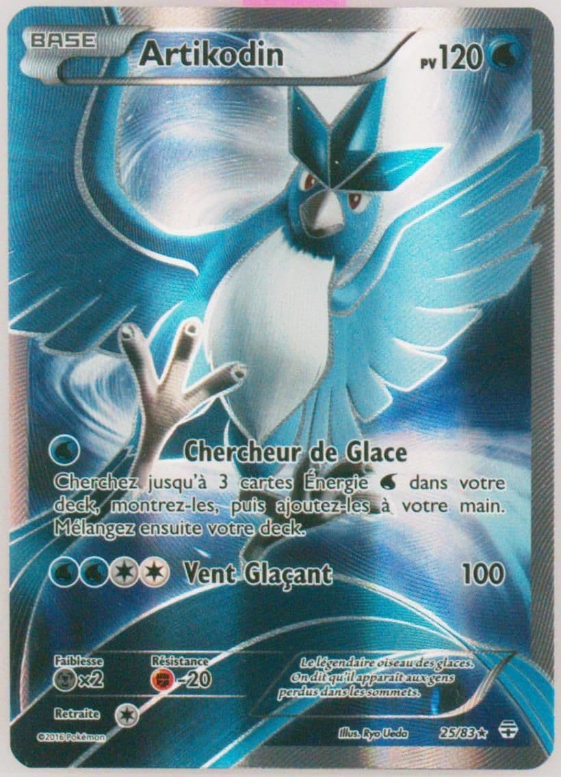 Full Art/Artikodin French (25) 2016 Pokemon XY Generations