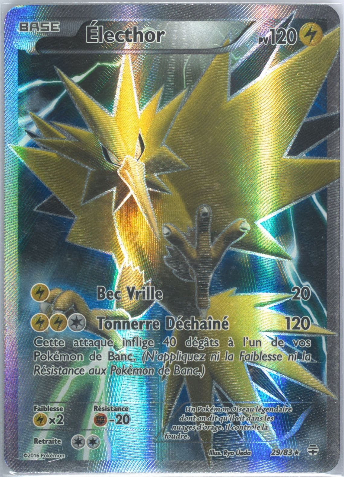 Full Art/Electhor French (29) 2016 Pokemon XY Generations