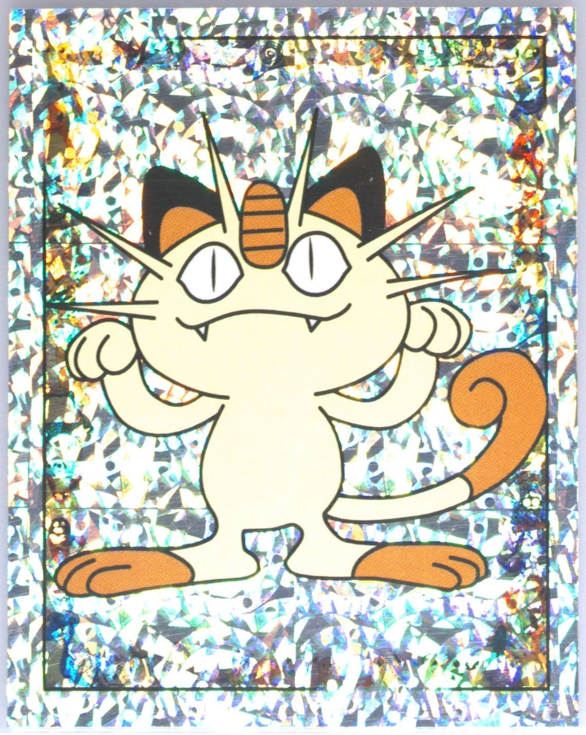 Meowth-Prism (S11) 1999 Merlin Pokemon