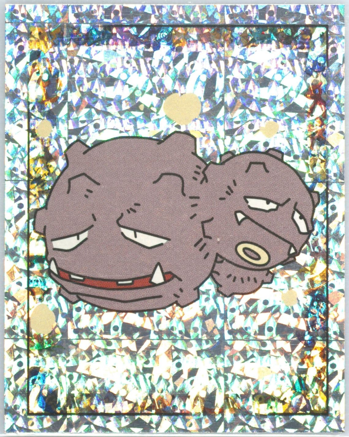 Weezing-Prism (S17) 1999 Merlin Pokemon