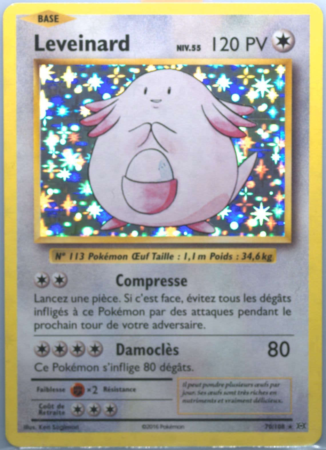 Leveinard-Holo French (70) 2016 Pokemon XY Evolutions