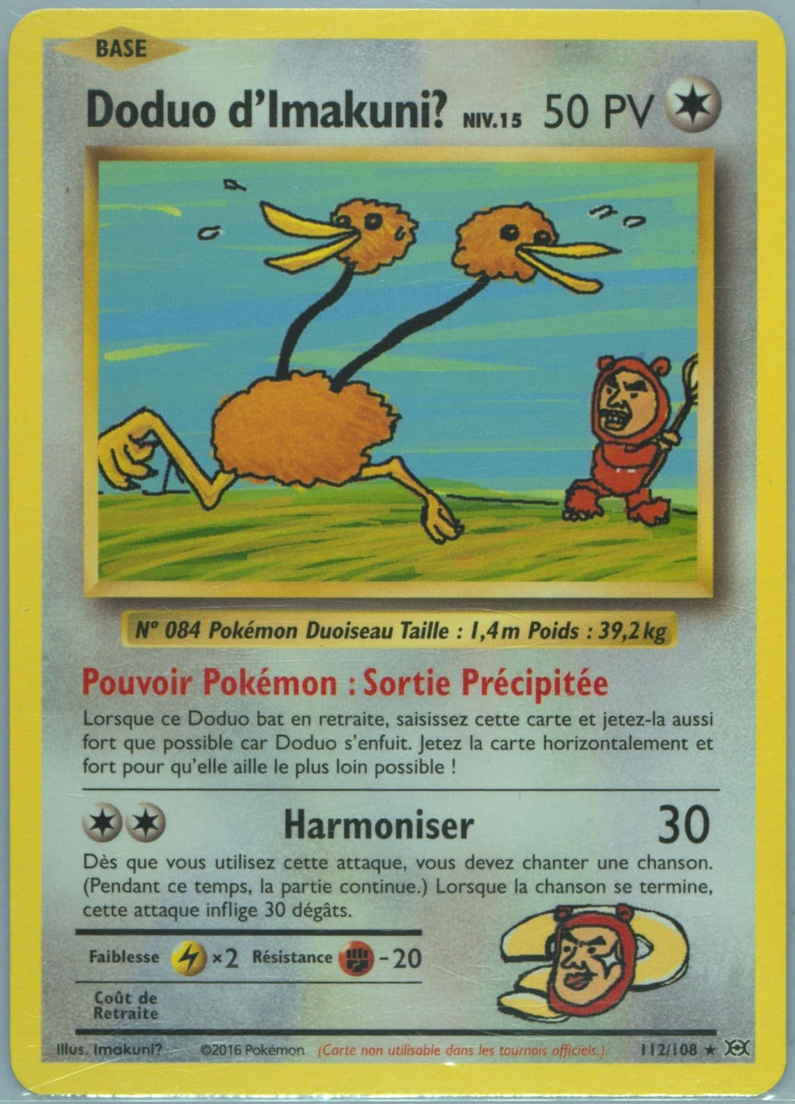 Doduo D'Imakuni? French (112) 2016 Pokemon XY Evolutions