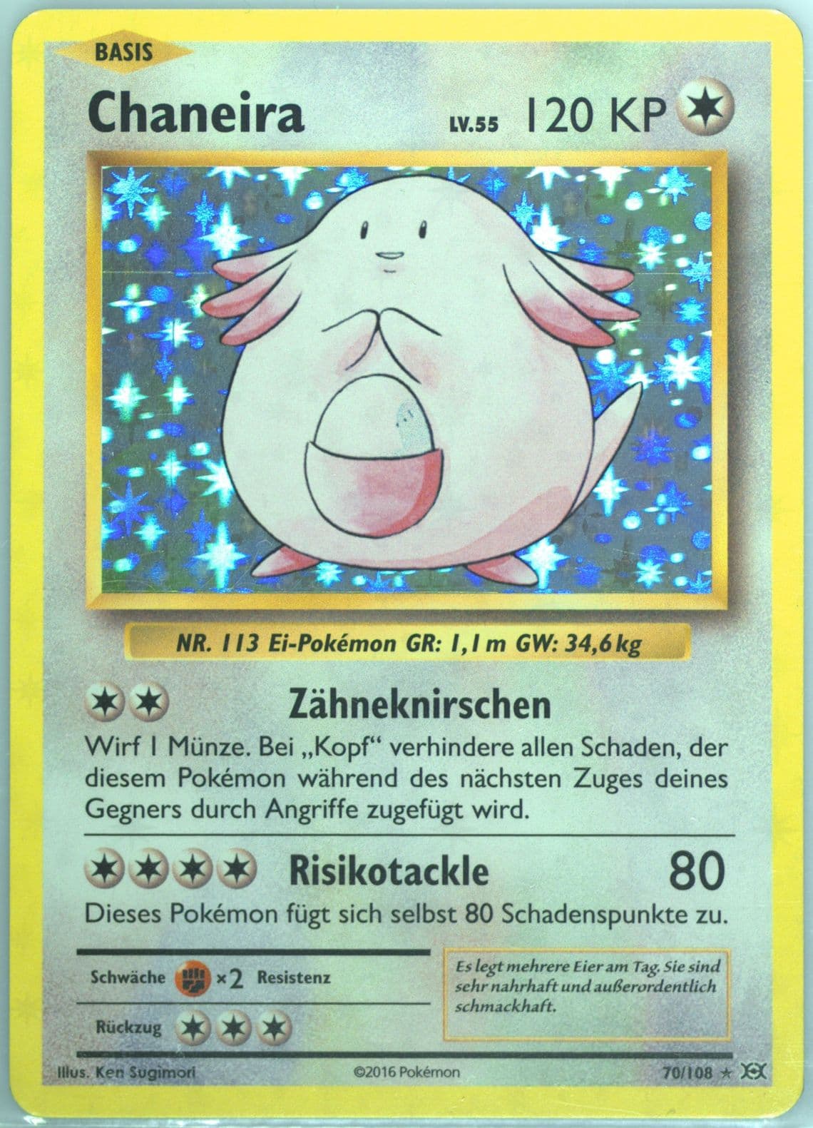 Chaneira-Holo German (70) 2016 Pokemon XY Evolutions