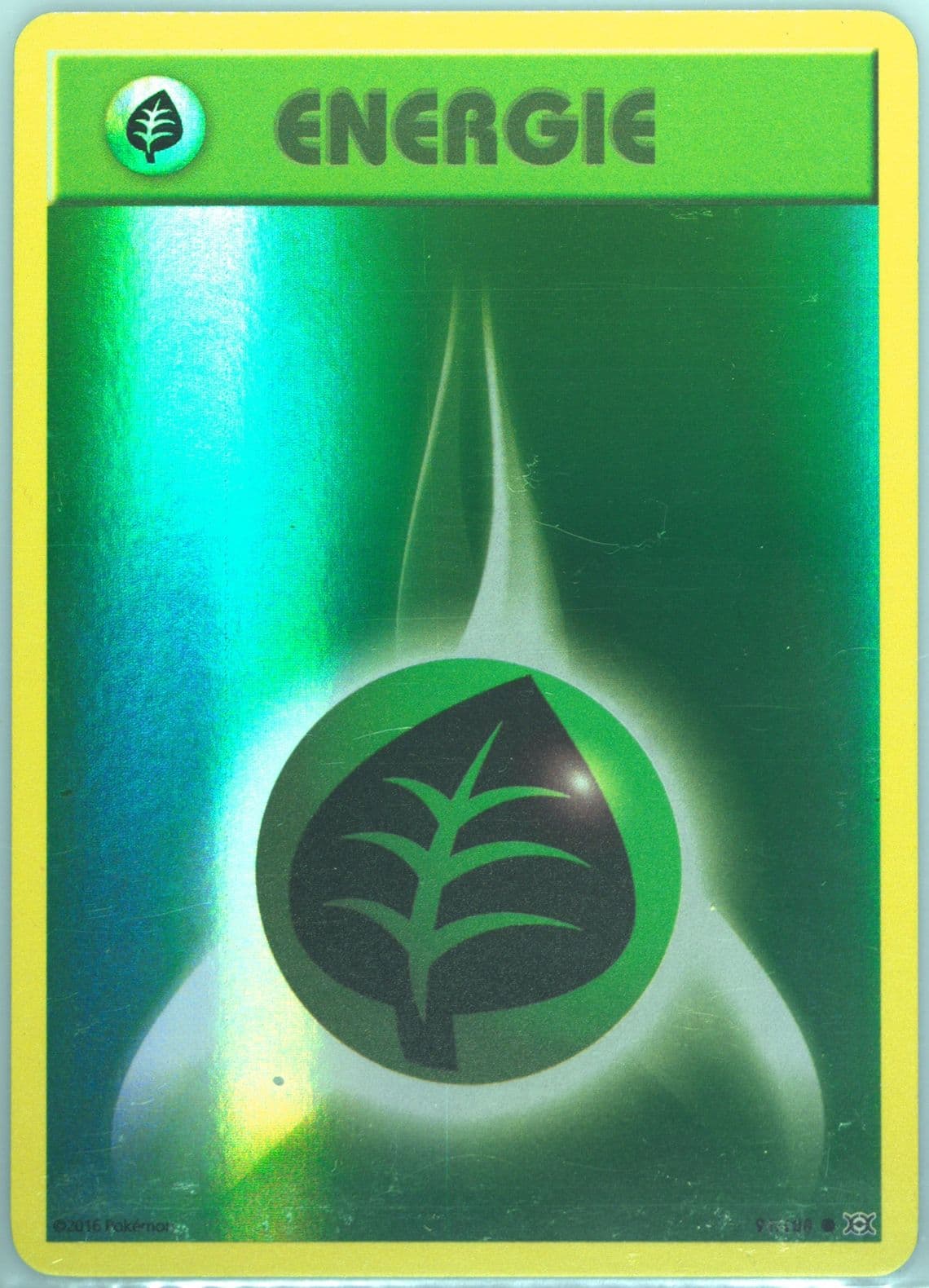 Pflanzen-Energie-Reverse Foil German (91) 2016 Pokemon XY Evolutions