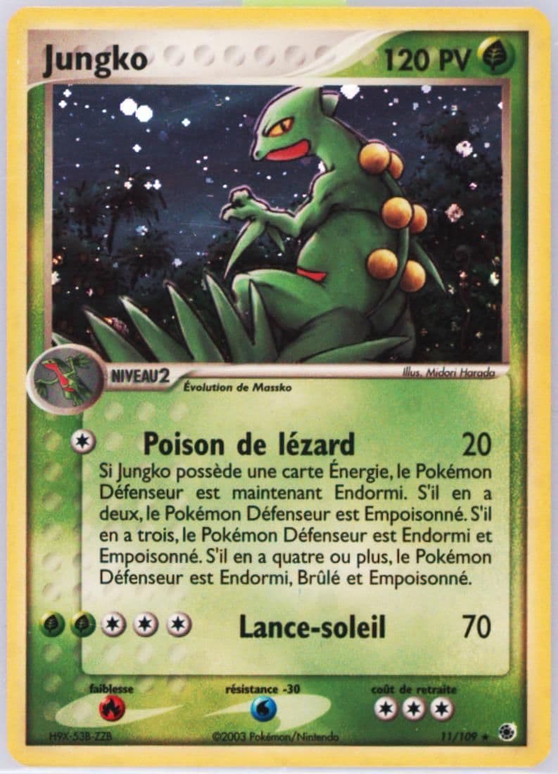 Jungko-Holo French (11) 2003 Pokemon EX Ruby & Sapphire