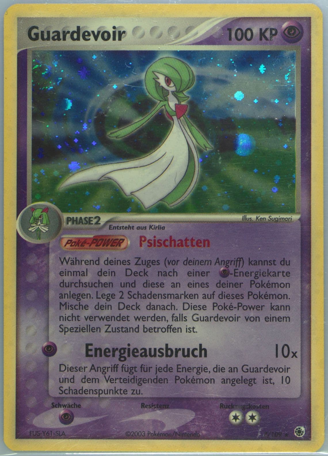 Guardevoir-Holo (7) 2004 Pokemon German EX Ruby & Sapphire