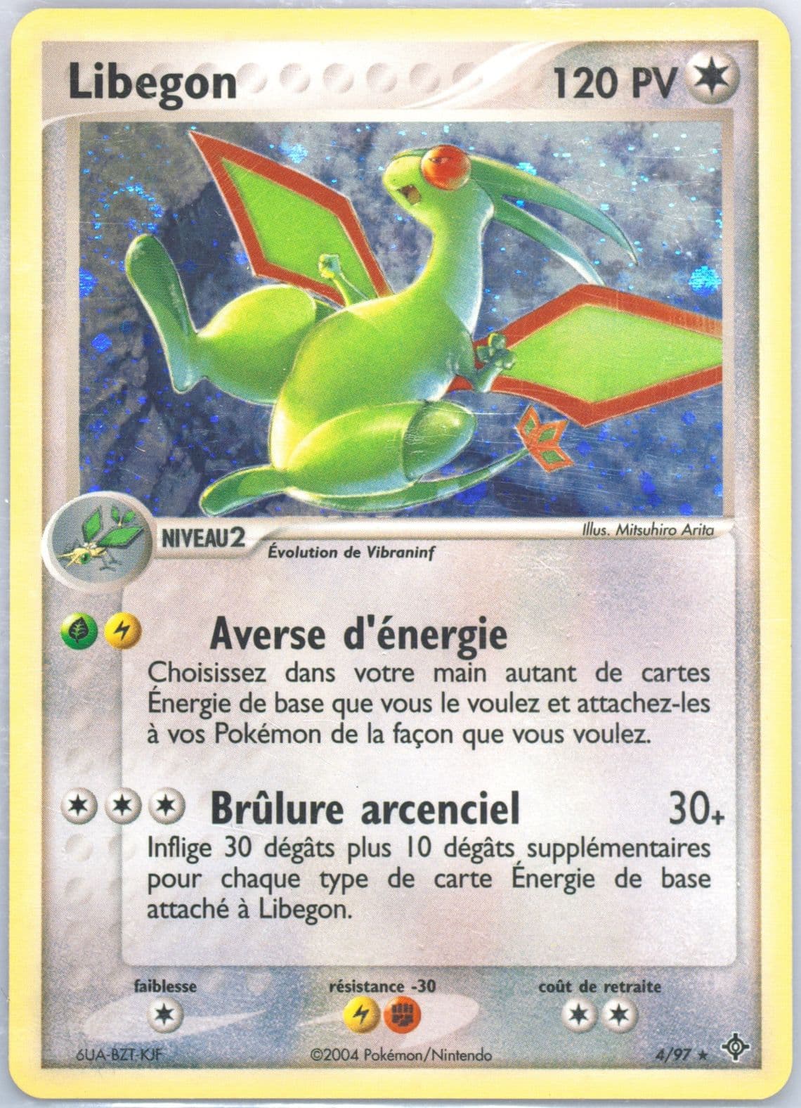 Libegon-Holo (4) 2004 Pokemon French EX Dragon