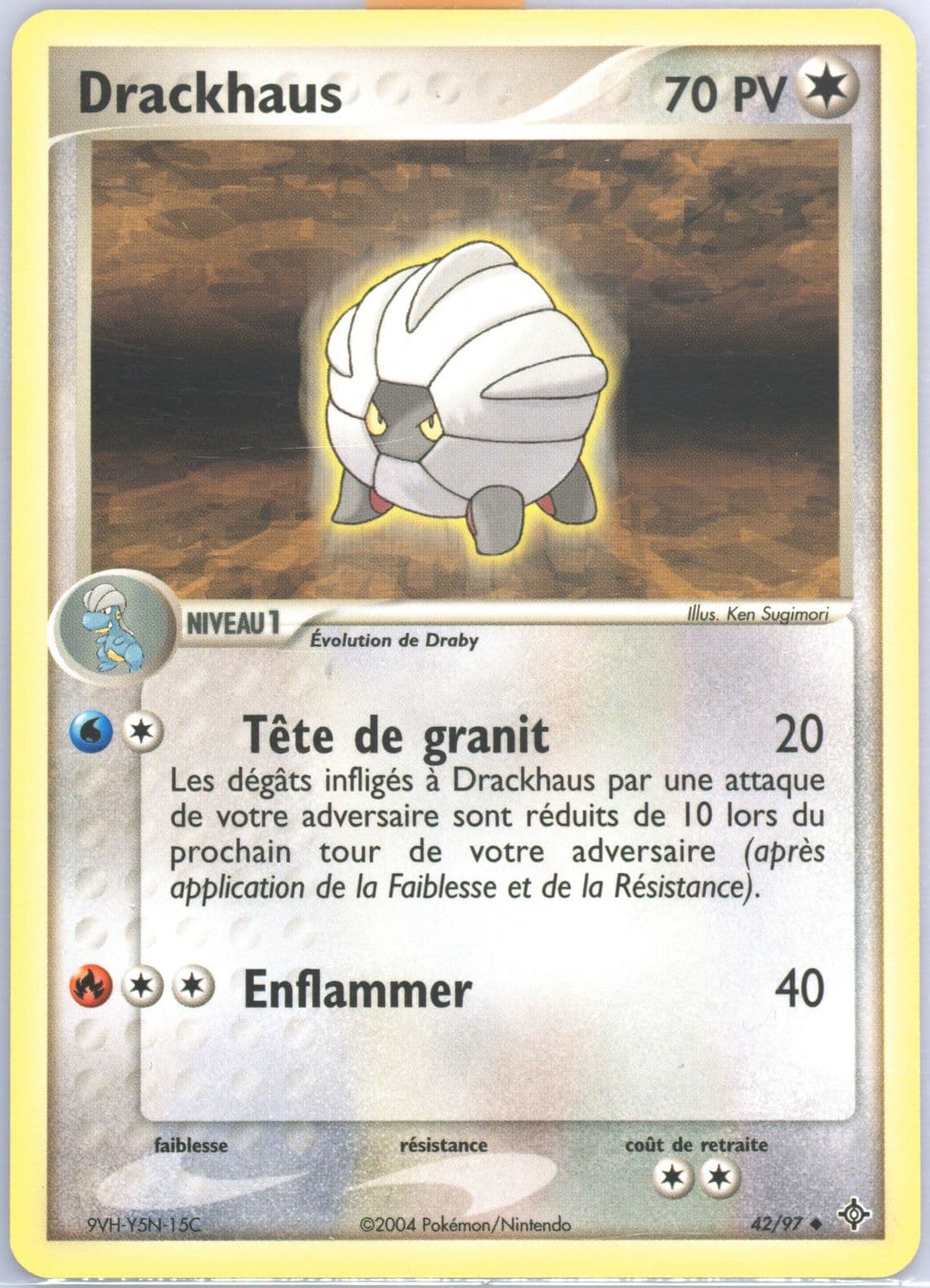 Drackhaus (42) 2004 Pokemon French EX Dragon