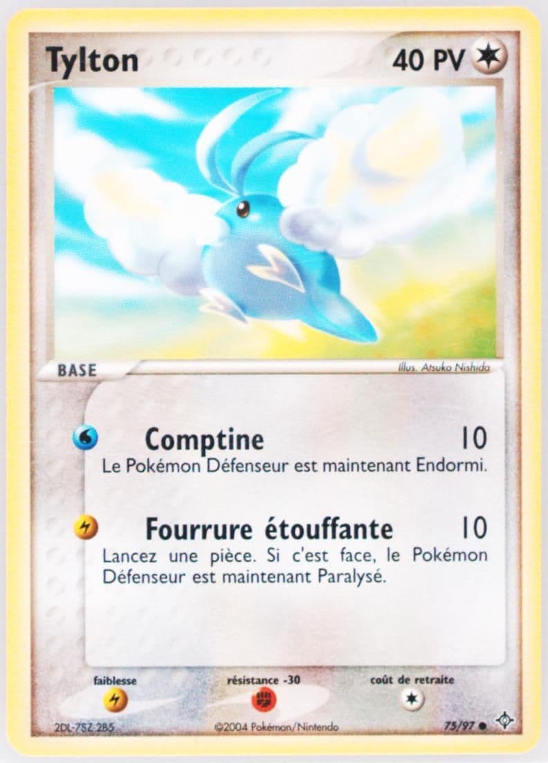Tylton (75) 2004 Pokemon French EX Dragon
