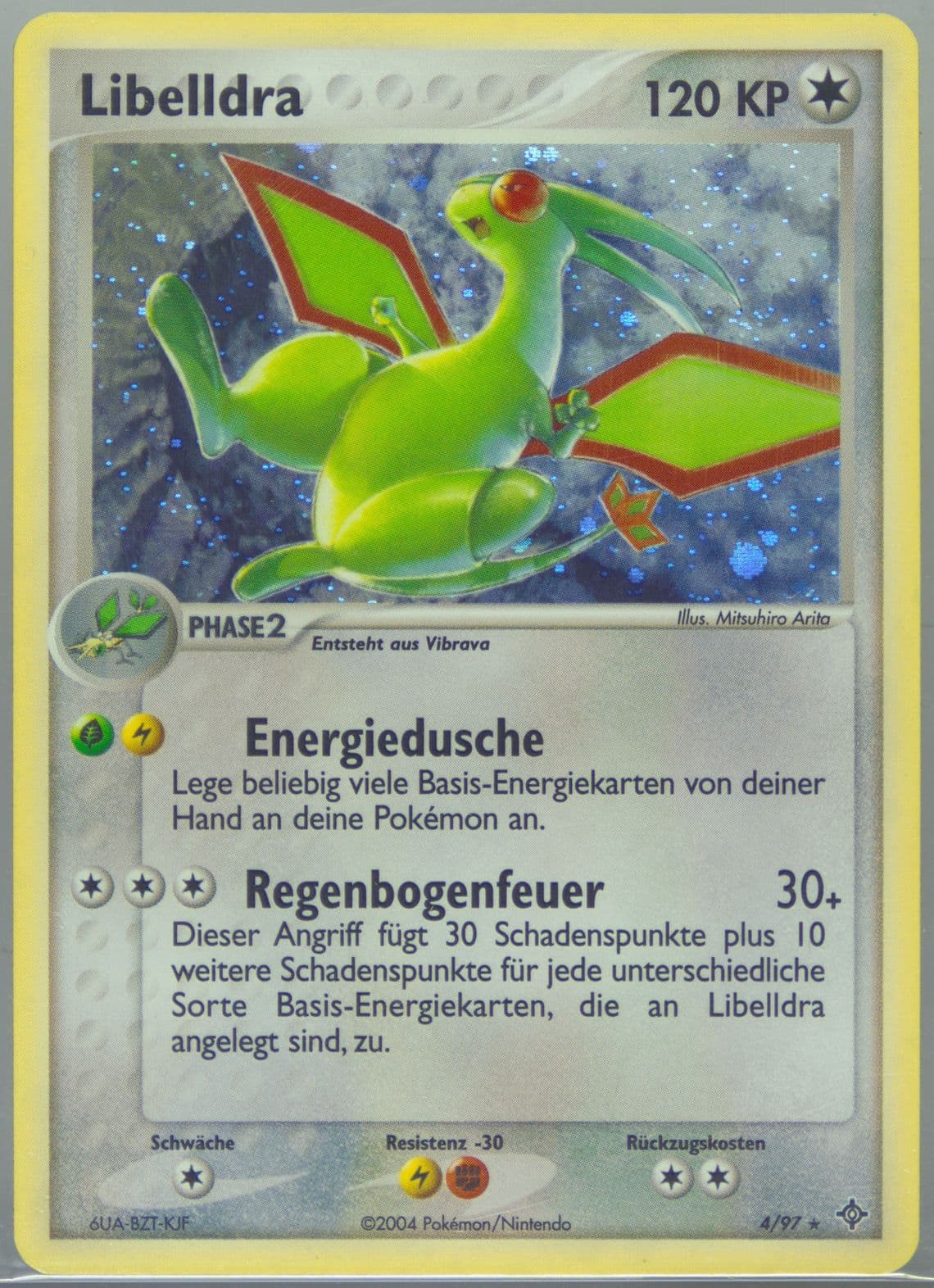 Libelldra-Holo (4) 2004 Pokemon German EX Dragon