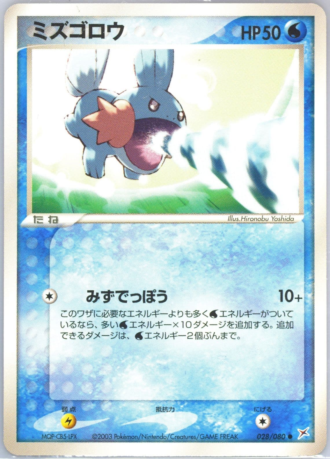 Mudkip (028) 2003 Pokemon Japanese Magma VS Aqua