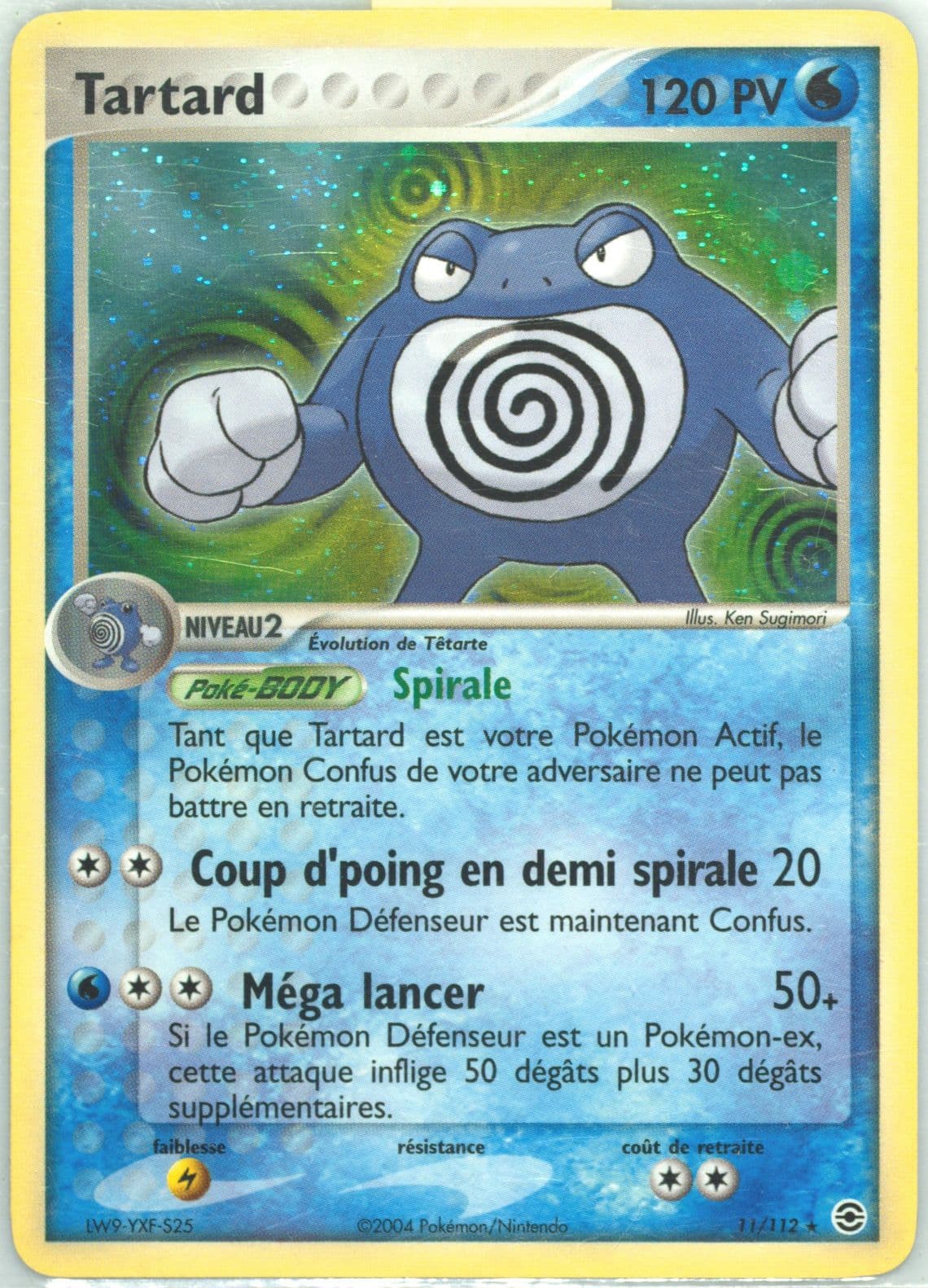 Tartard-Holo French (11) 2004 Pokemon EX Fire Red & Leaf Green