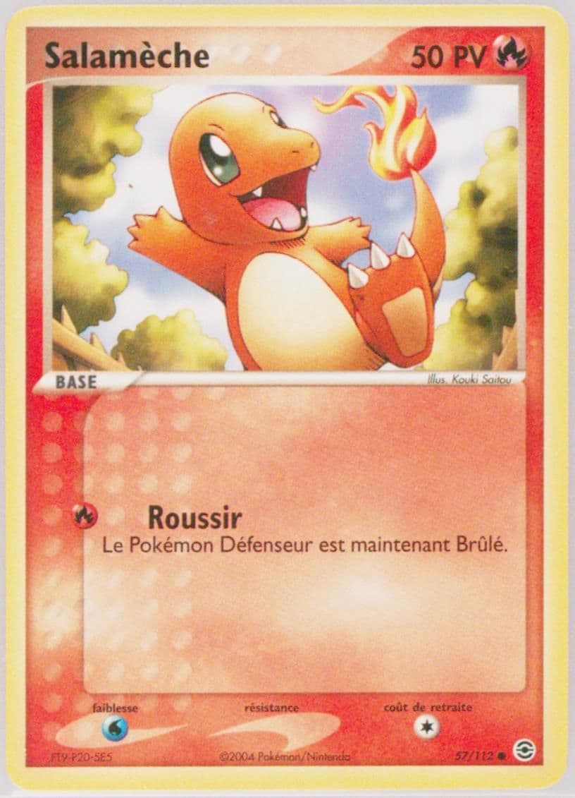 Salameche French (57) 2004 Pokemon EX Fire Red & Leaf Green