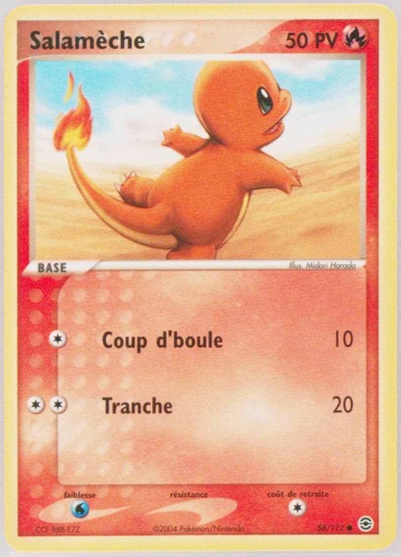 Salameche French (58) 2004 Pokemon EX Fire Red & Leaf Green