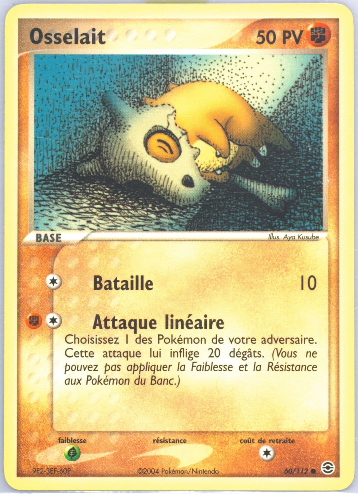 Osselait French (60) 2004 Pokemon EX Fire Red & Leaf Green