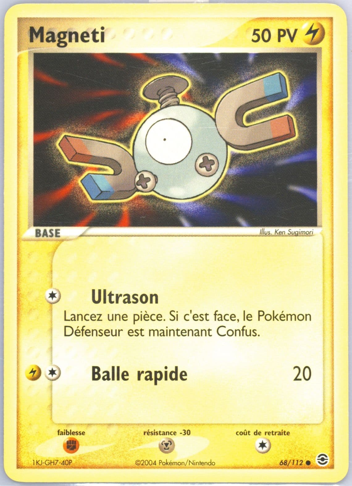 Magneti French (68) 2004 Pokemon EX Fire Red & Leaf Green