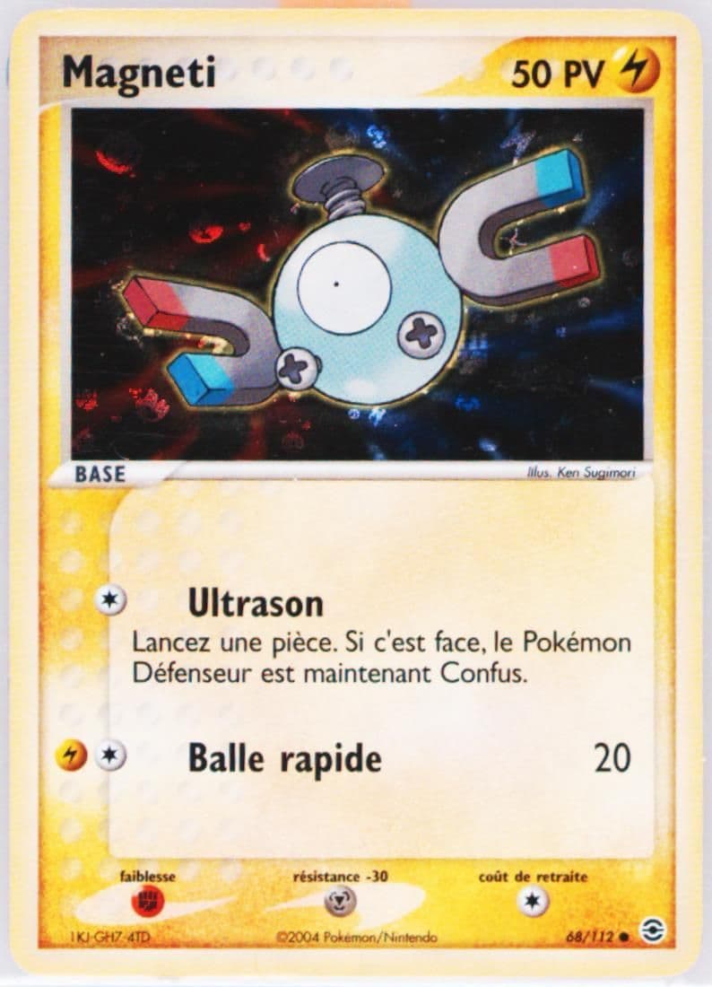 Magneti-Reverse Foil French (68) 2004 Pokemon EX Fire Red & Leaf Green