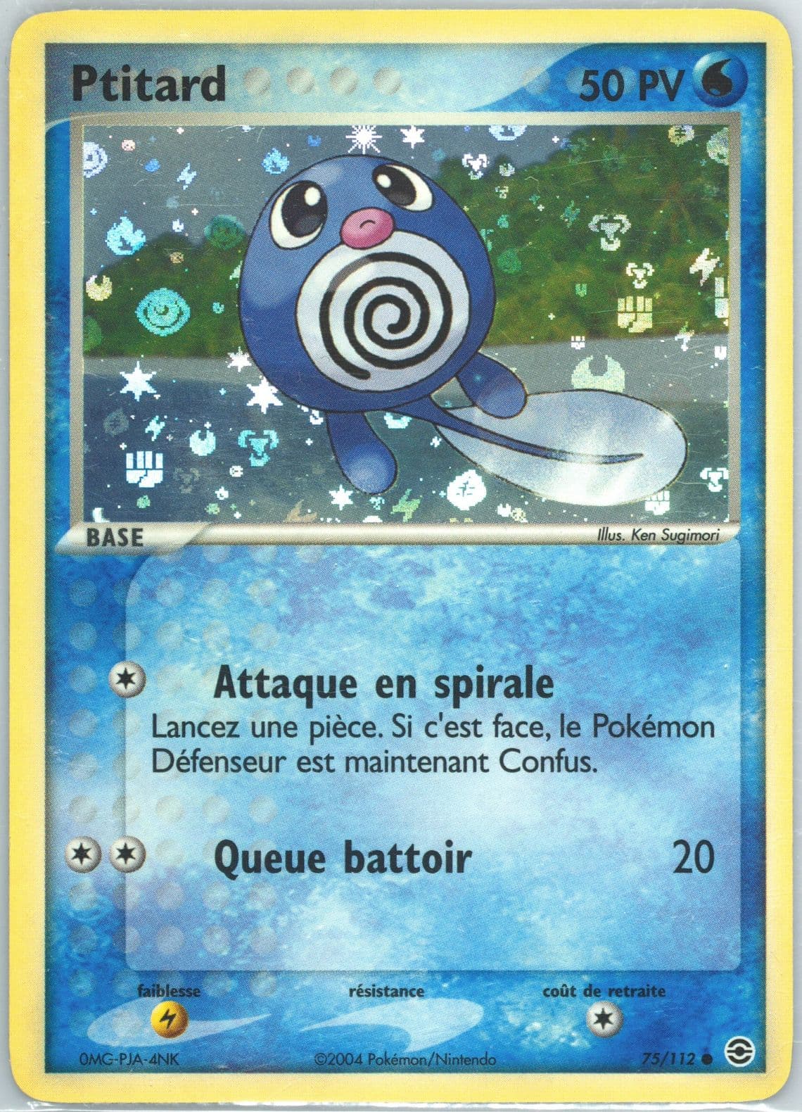 Ptitard-Reverse Foil French (75) 2004 Pokemon EX Fire Red & Leaf Green