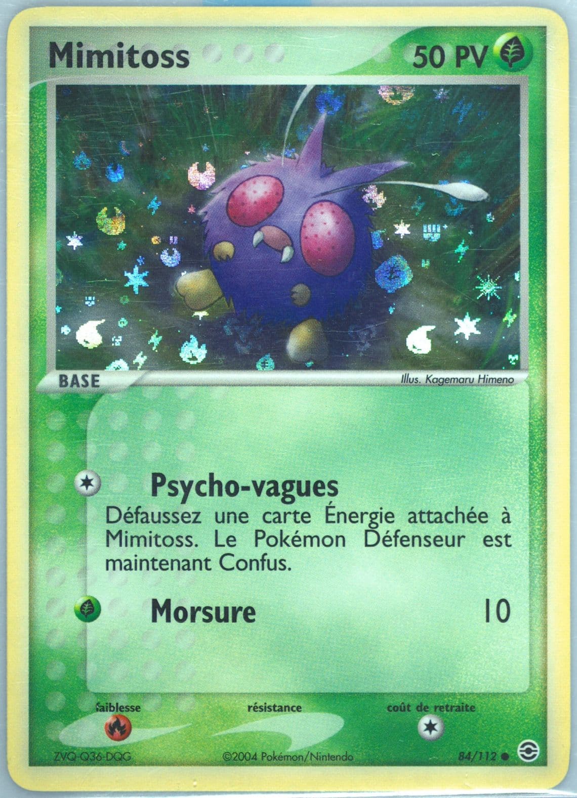 Mimitoss-Reverse Foil French (84) 2004 Pokemon EX Fire Red & Leaf Green