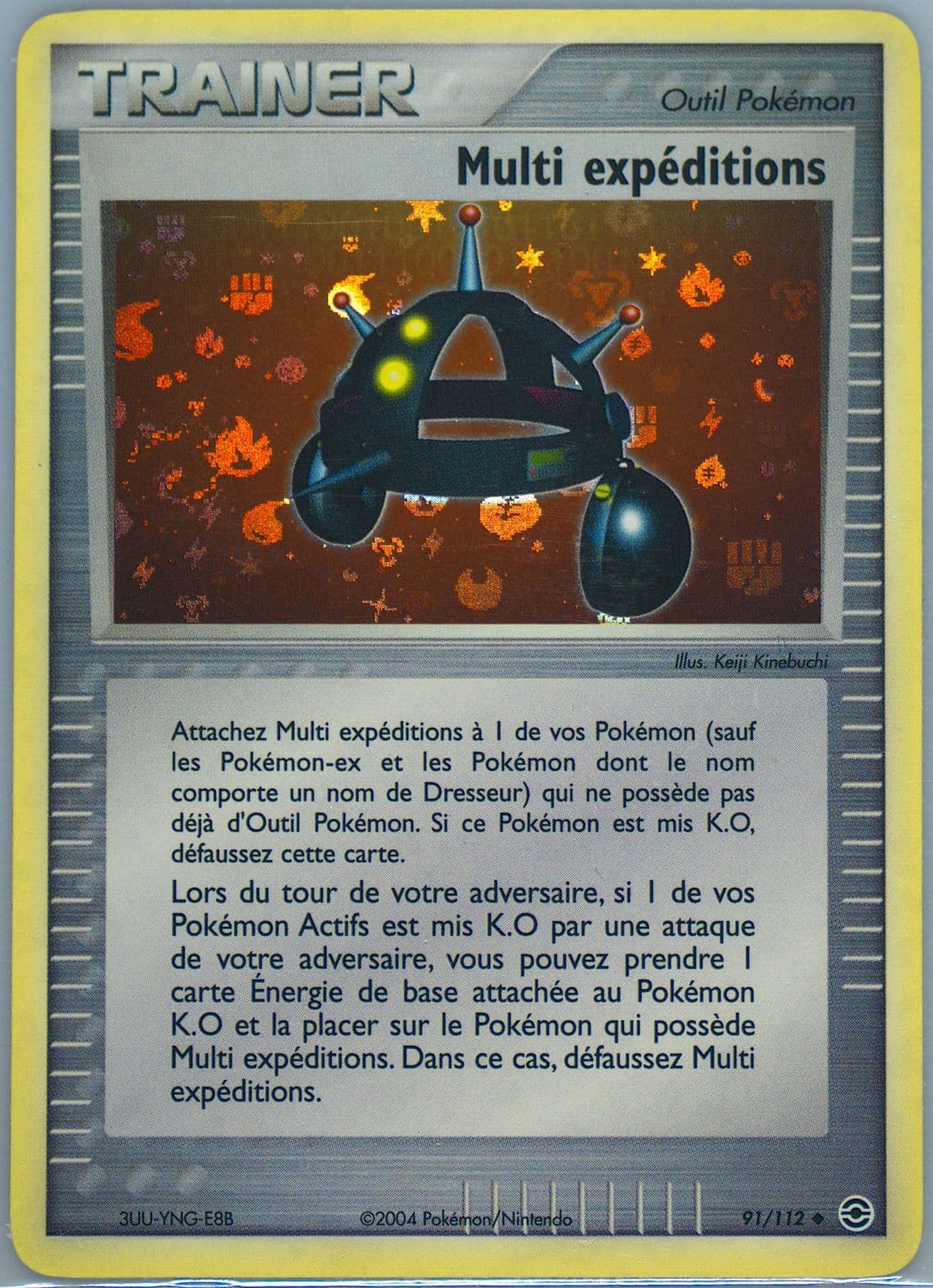 Multi Expeditions-Reverse Foil French (91) 2004 Pokemon EX Fire Red & Leaf Green