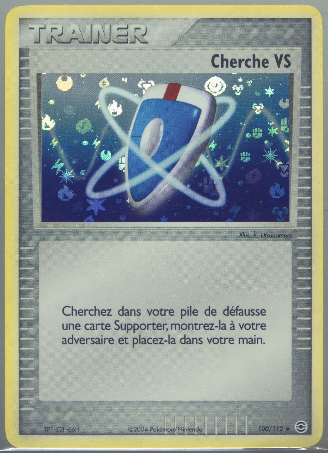 Cherche VS-Reverse Foil French (100) 2004 Pokemon EX Fire Red & Leaf Green
