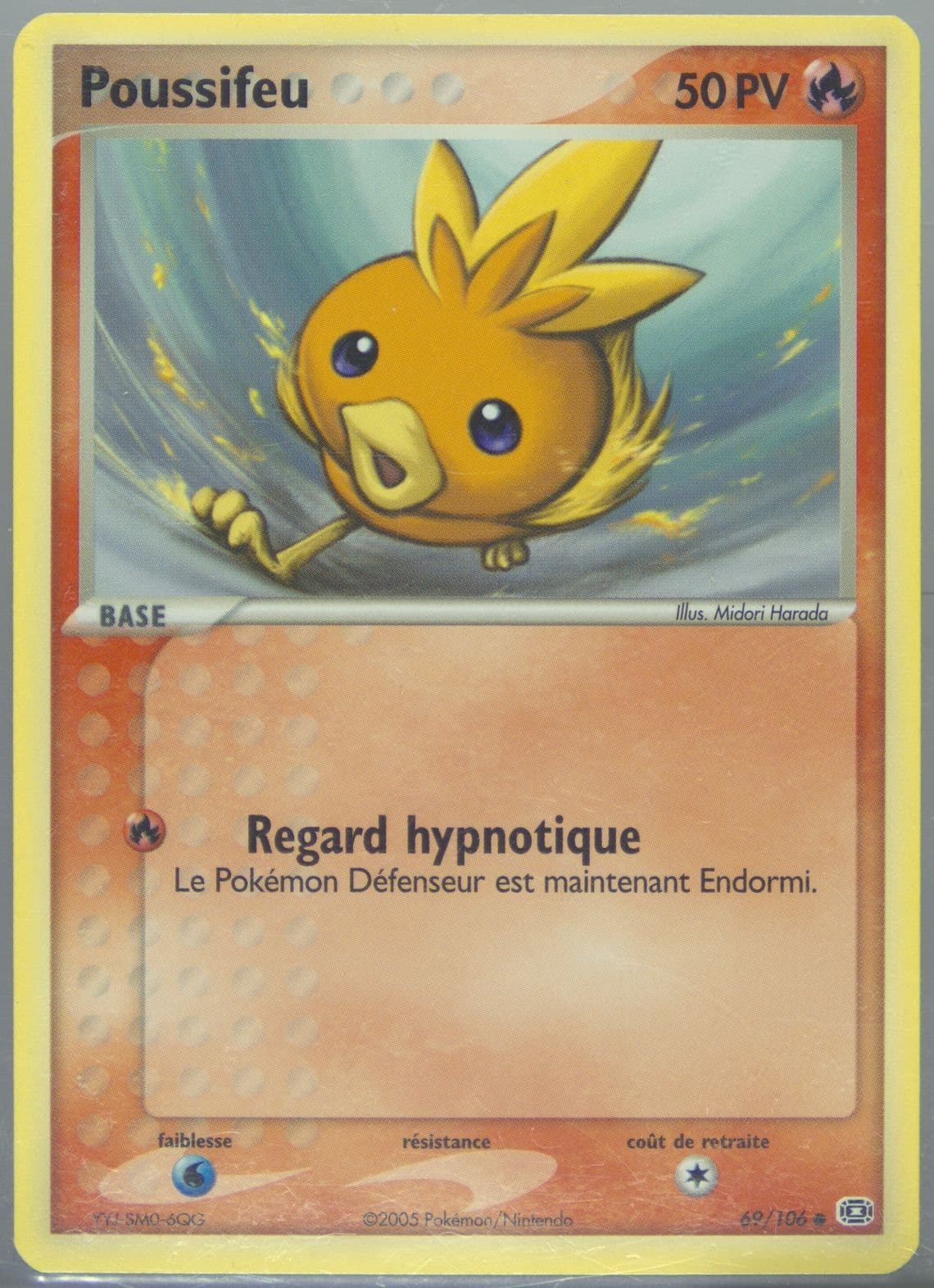 Poussifeu French (69) 2005 Pokemon EX Emerald