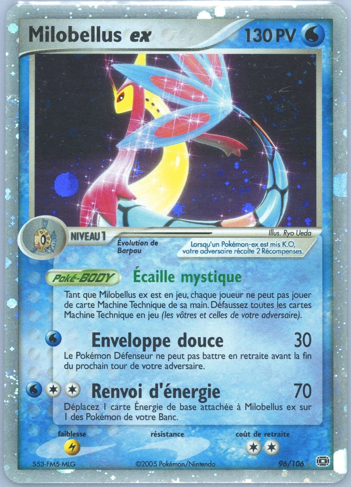 Milobellus EX-Holo French (96) 2005 Pokemon EX Emerald