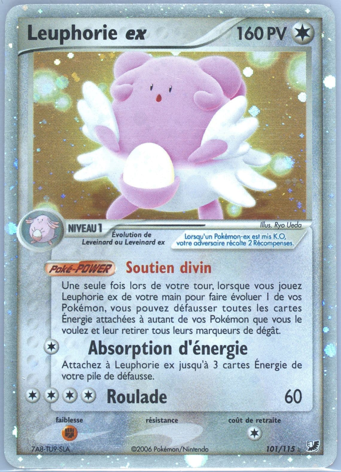 Leuphorie EX-Holo (101) 2006 Pokemon French EX Unseen Forces