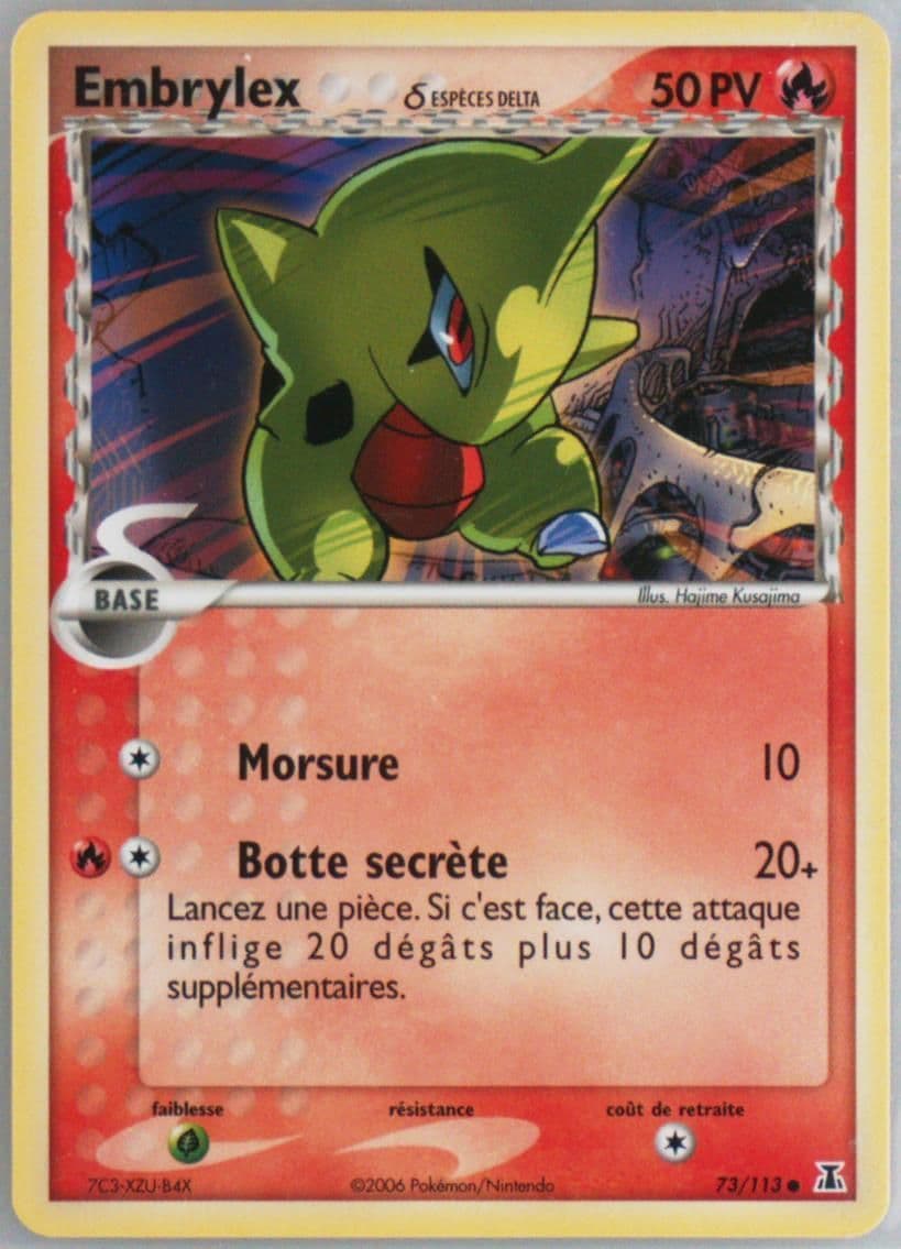 Embrylex (73) 2006 Pokemon French EX Delta Species