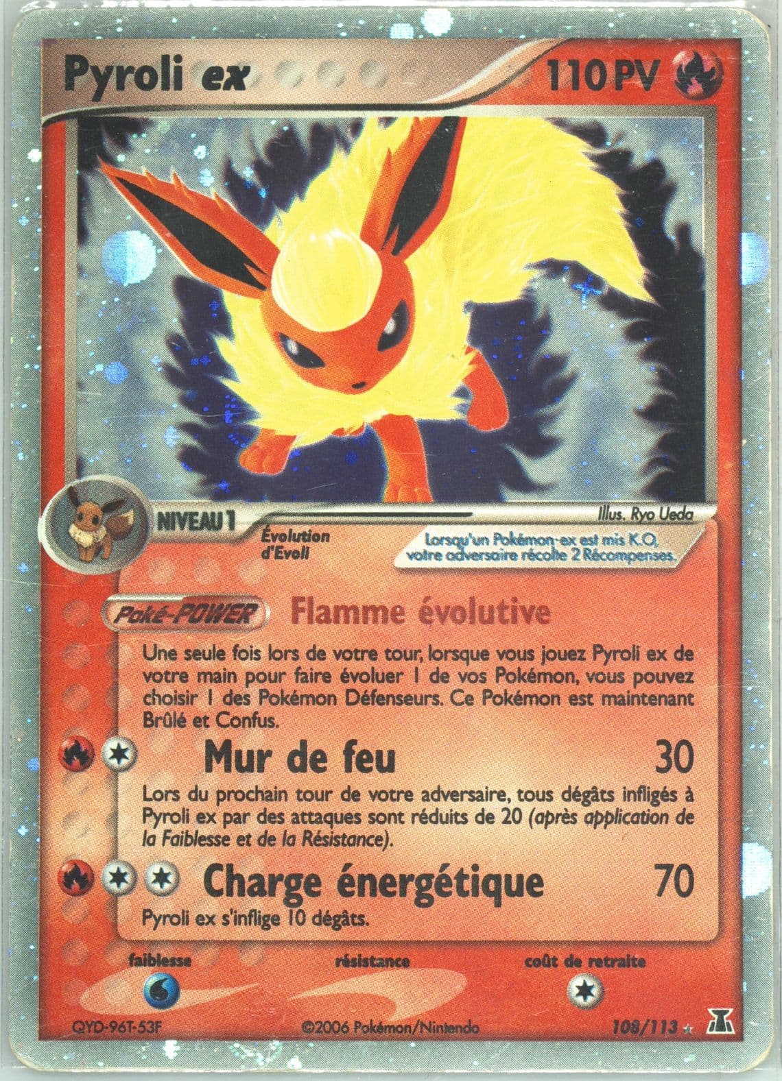 Pyroli EX-Holo (108) 2006 Pokemon French EX Delta Species
