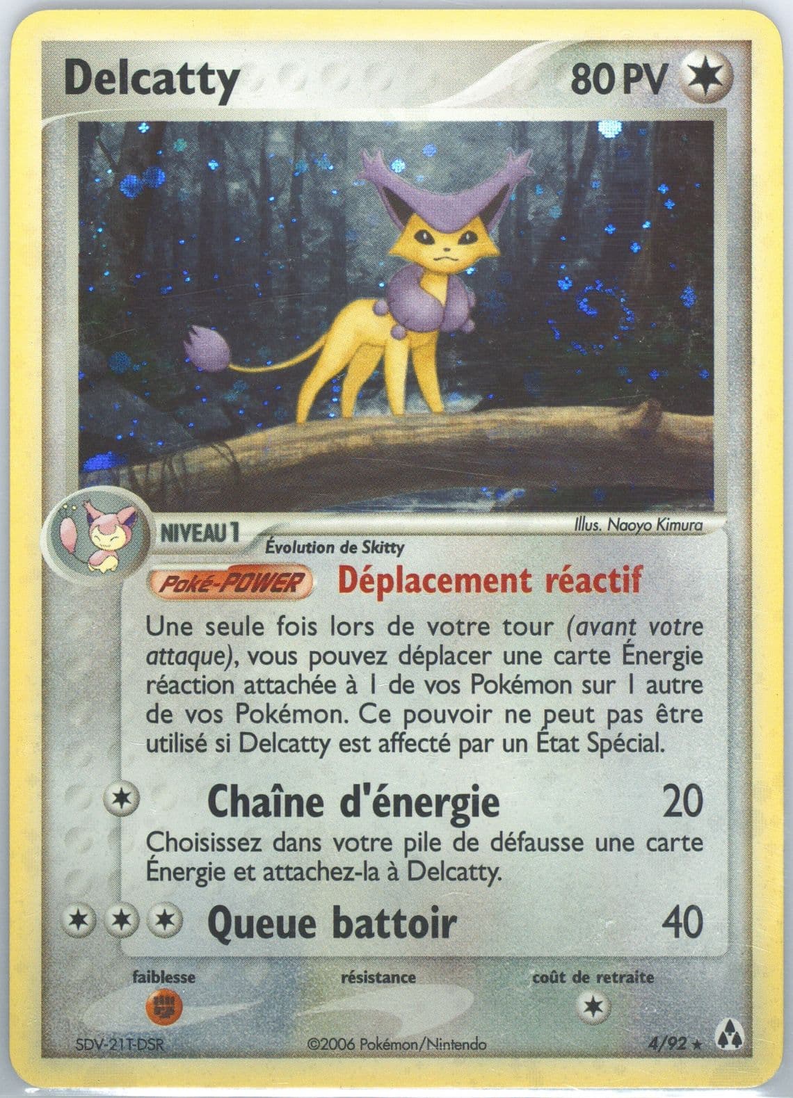 Delcatty-Holo French (4) 2006 Pokemon EX Legend Maker