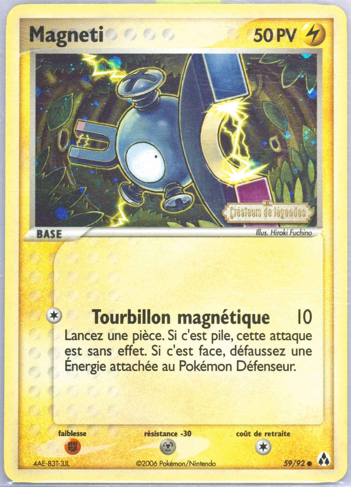 Magneti-Reverse Foil French (59) 2006 Pokemon EX Legend Maker