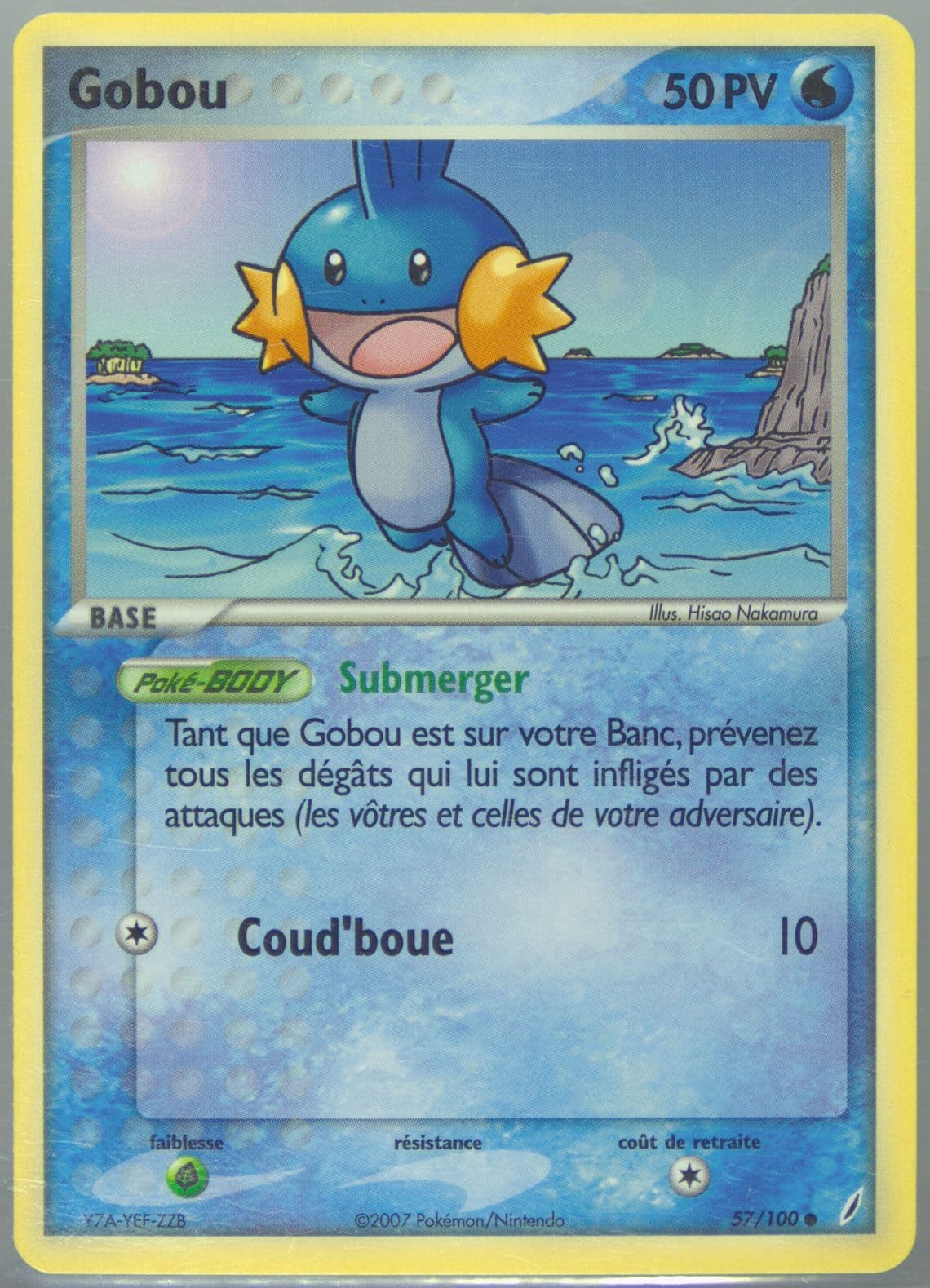 Gobou (57) 2007 Pokemon French EX Crystal Guardians