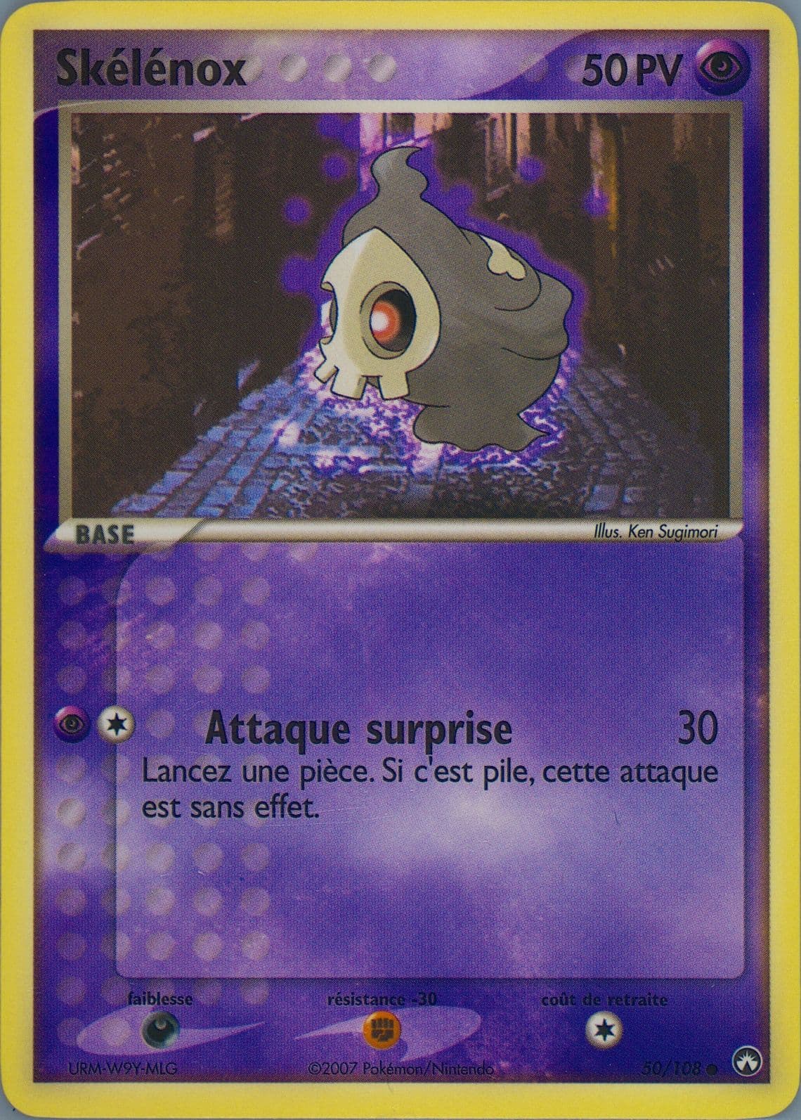 Skelenox French (50) 2007 Pokemon EX Power Keepers