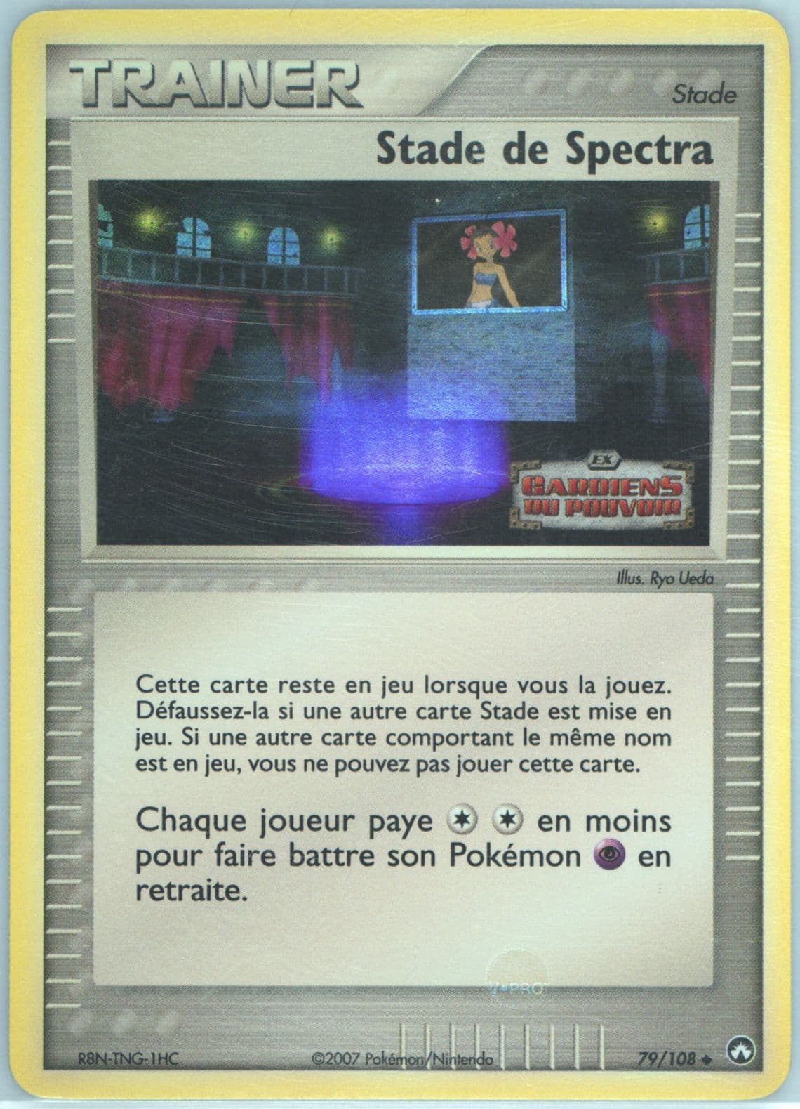 Stade de Spectra-Reverse Foil French (79) 2007 Pokemon EX Power Keepers