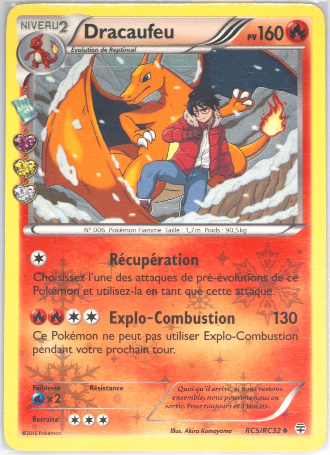 Dracaufeu French (RC5) 2016 Pokemon XY Generations Radiant Collection