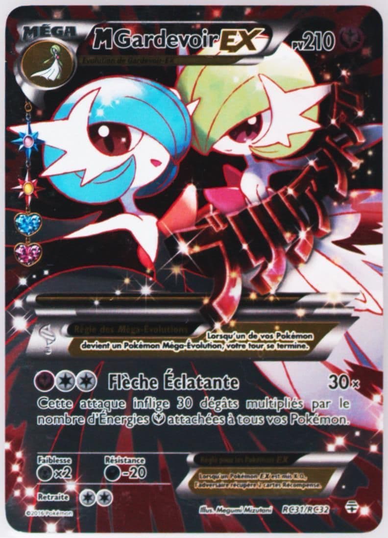 Full Art/M Gardevoir EX French (RC31) 2016 Pokemon XY Generations Radiant Collection