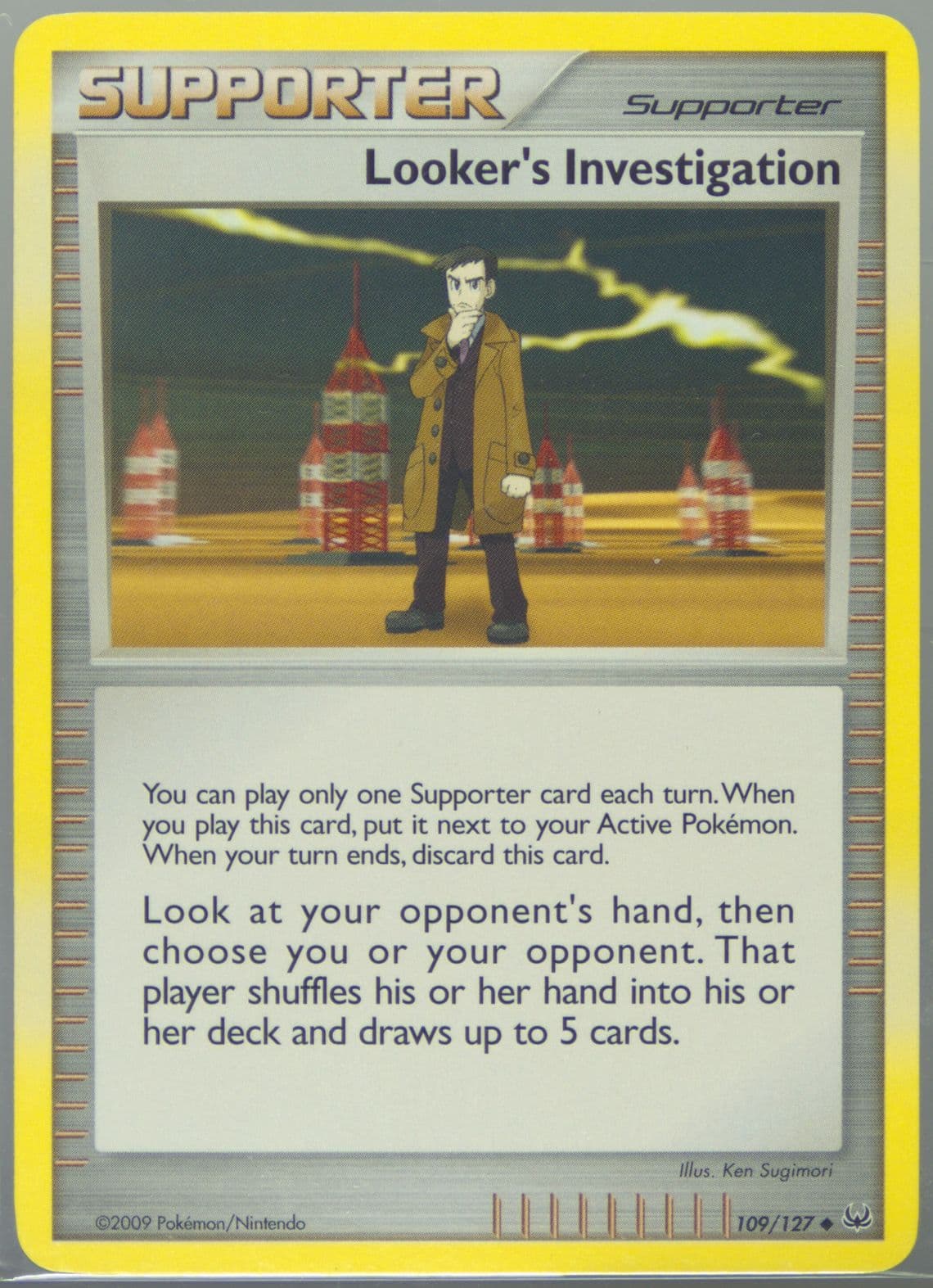 Looker's Investigation (109) 2009 Pokemon Platinum