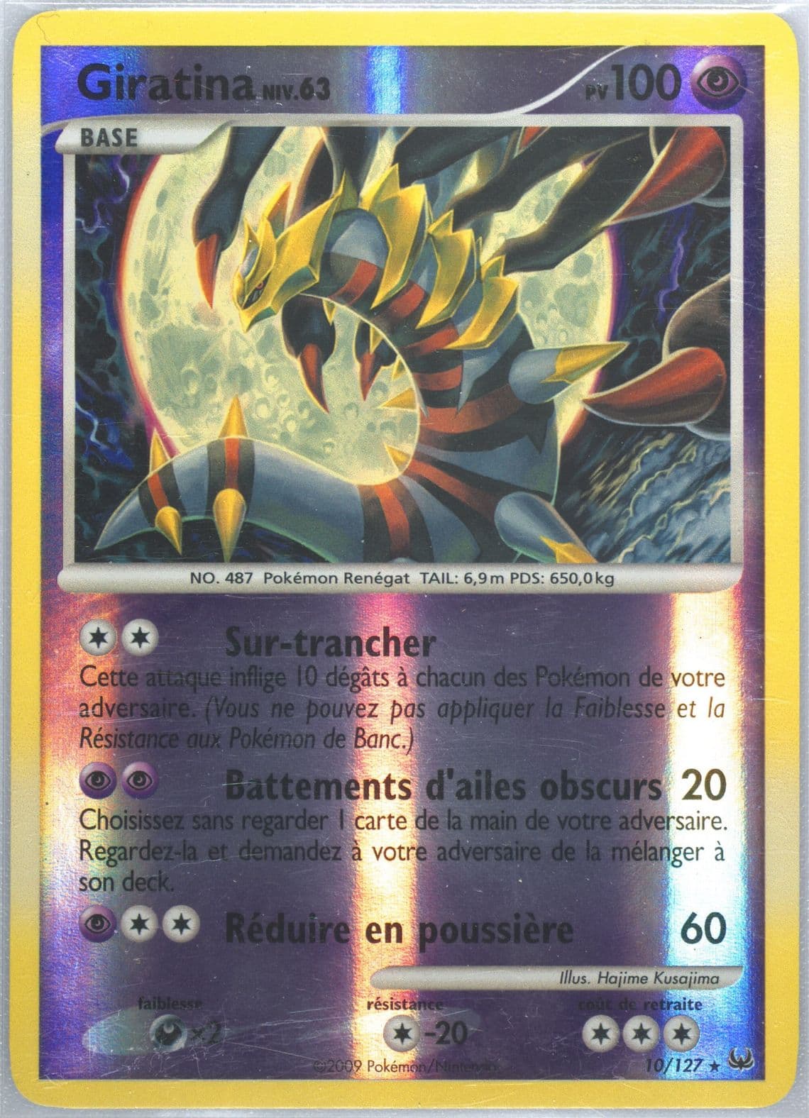 Giratina-Reverse Foil French (10) 2009 Pokemon Platinum