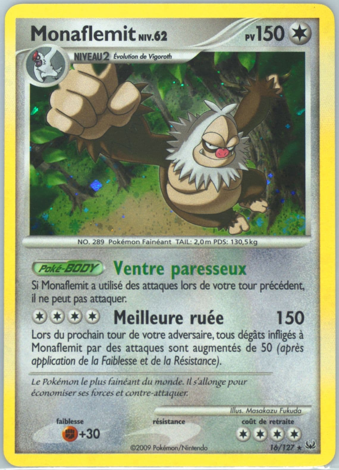 Monaflemit-Holo French (16) 2009 Pokemon Platinum