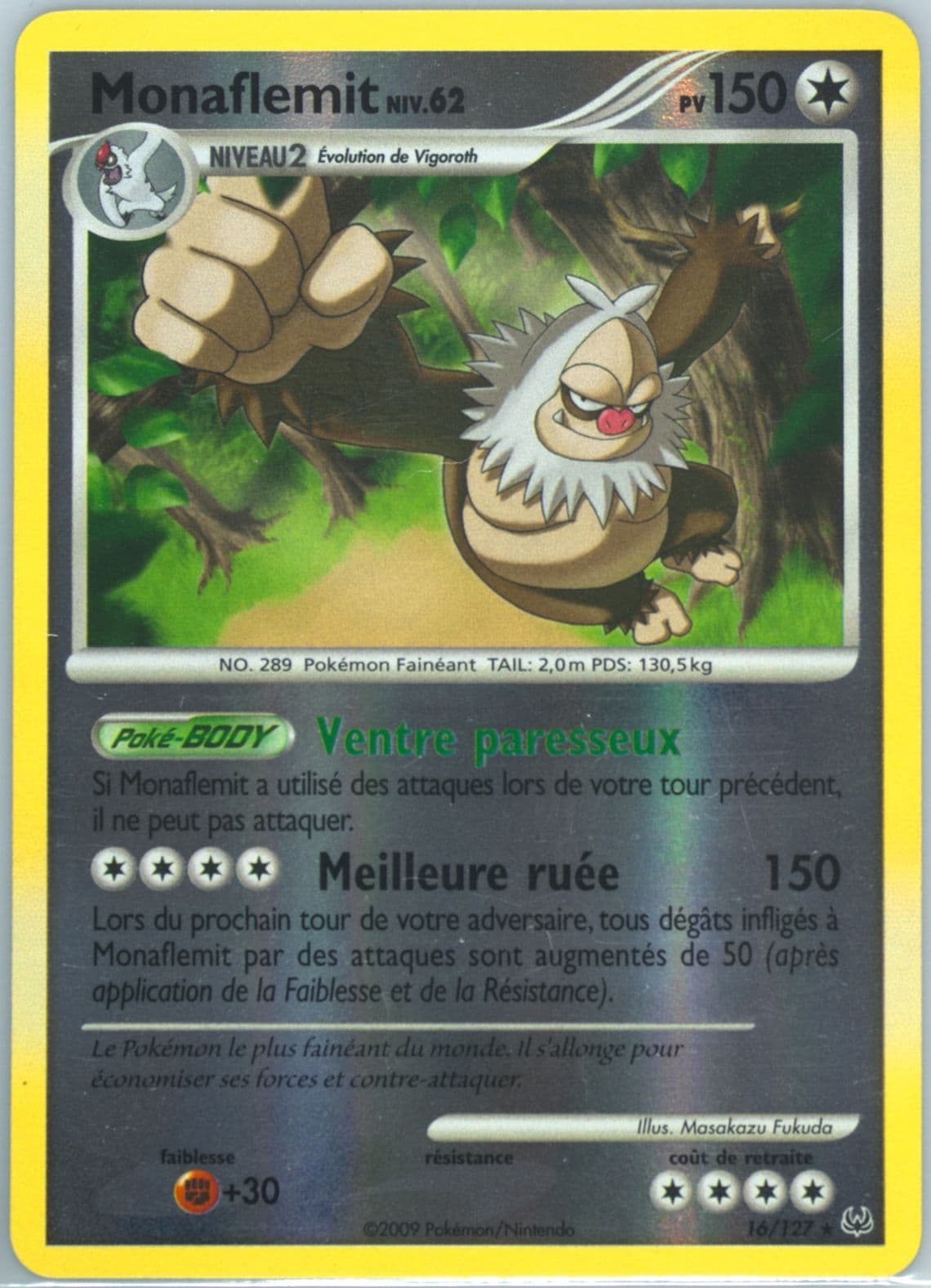 Monaflemit-Reverse Foil French (16) 2009 Pokemon Platinum