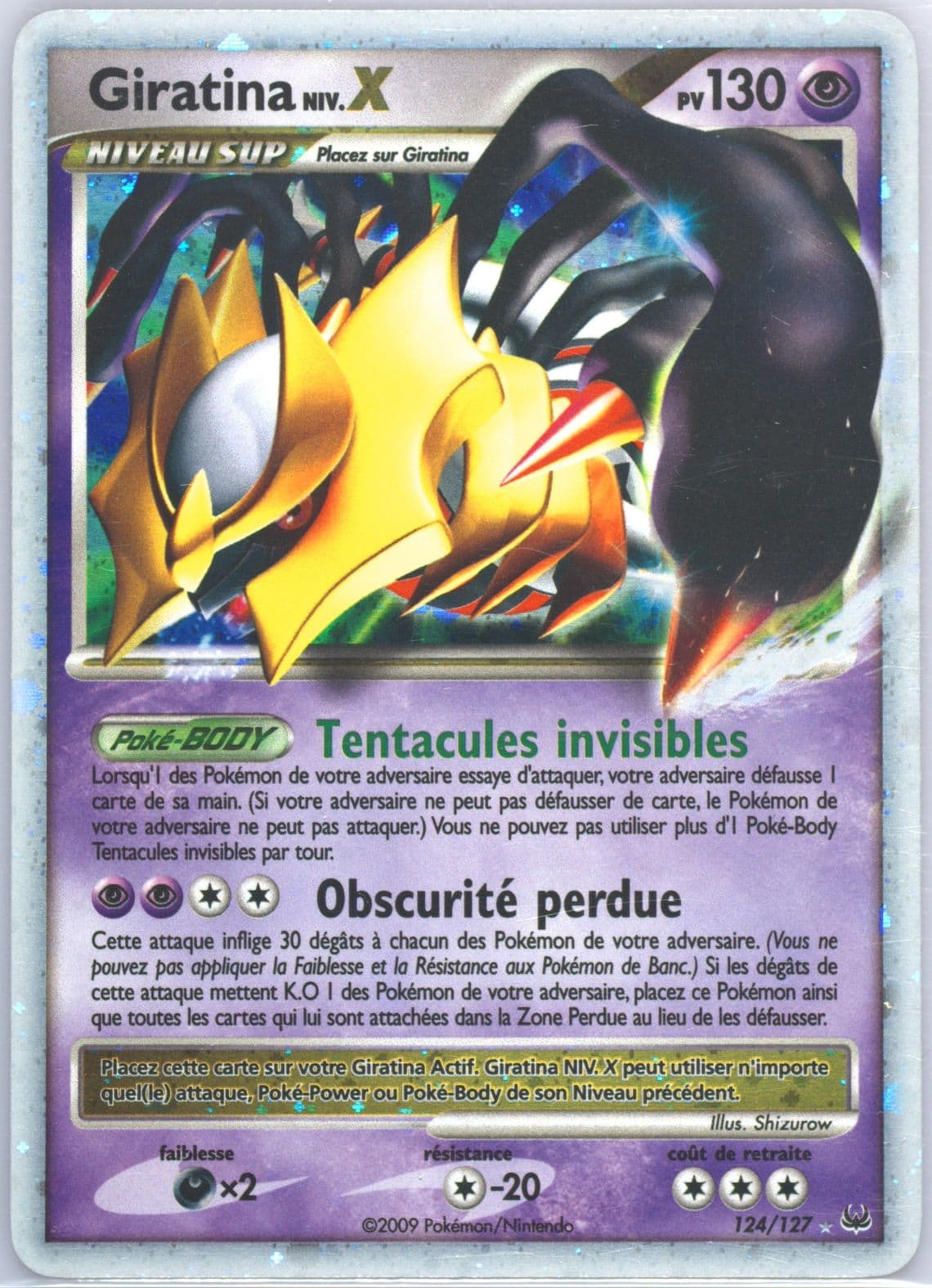 Giratina Niv.X-Holo French (124) 2009 Pokemon Platinum