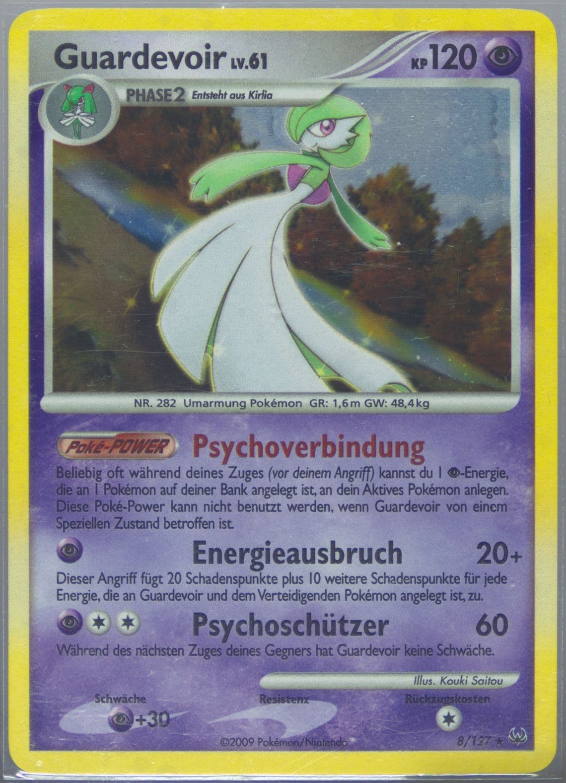 Guardevoir-Holo German (8) 2009 Pokemon Platinum