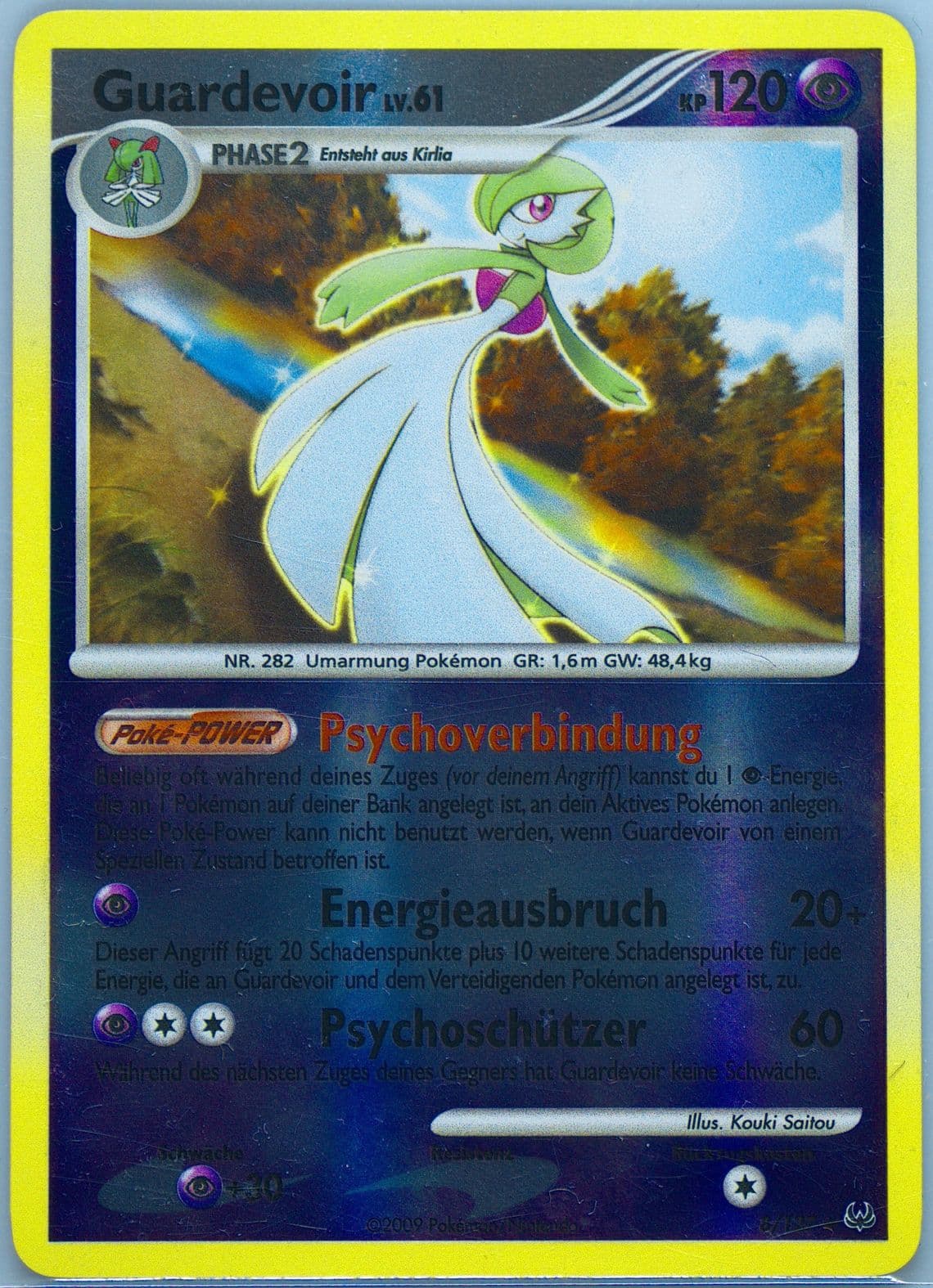 Guardevoir-Reverse Foil German (8) 2009 Pokemon Platinum