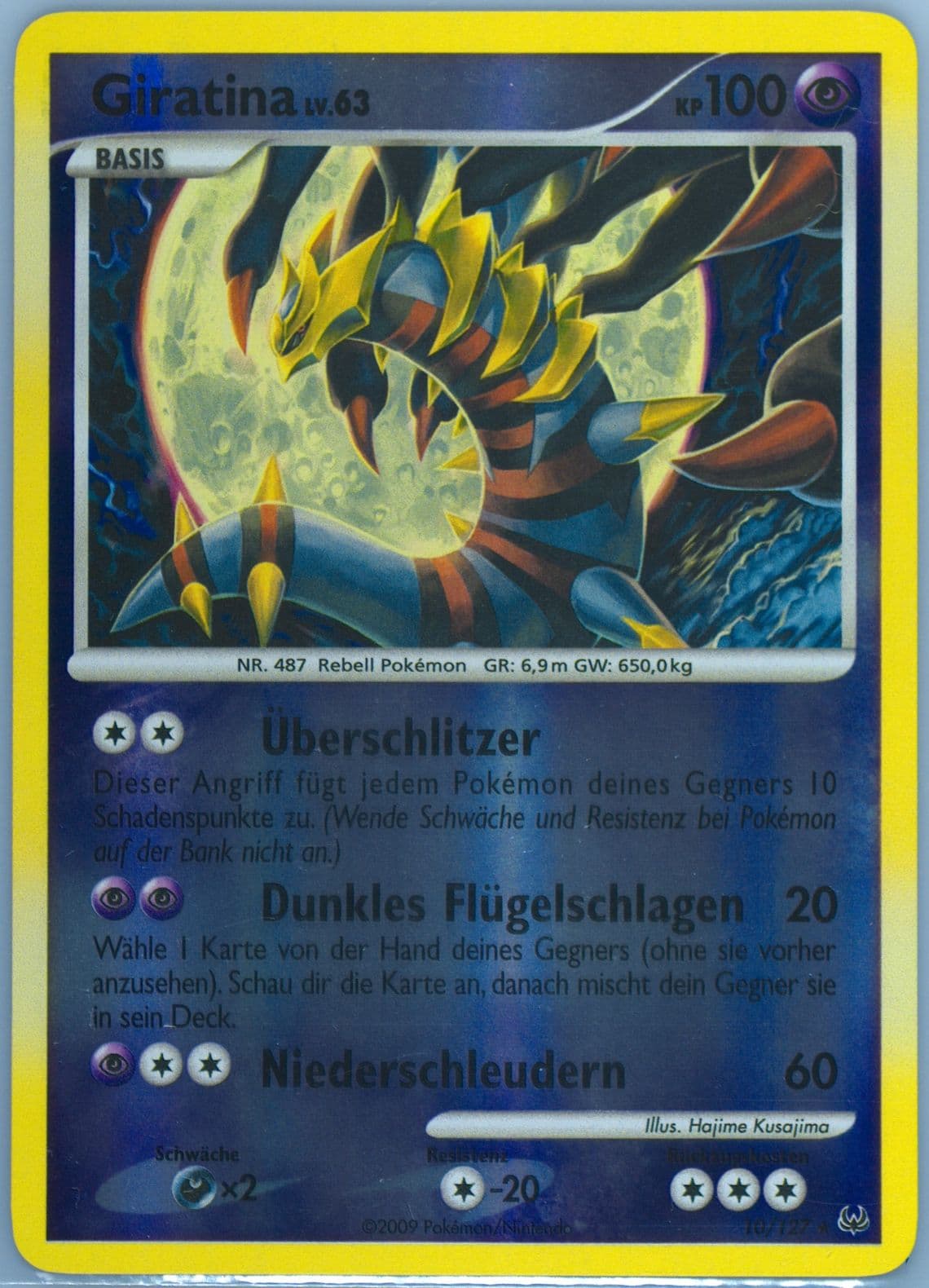 Giratina-Reverse Foil German (10) 2009 Pokemon Platinum