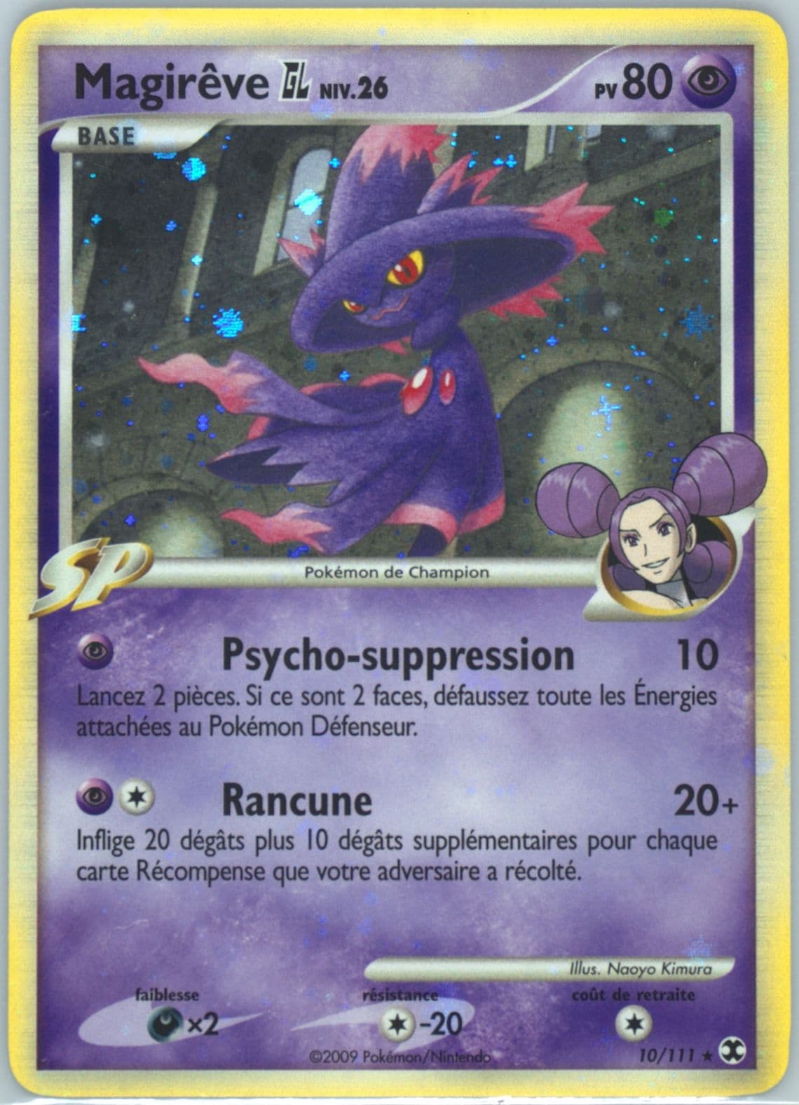 Magireve GL-Holo French (10) 2009 Pokemon Platinum Rising Rivals