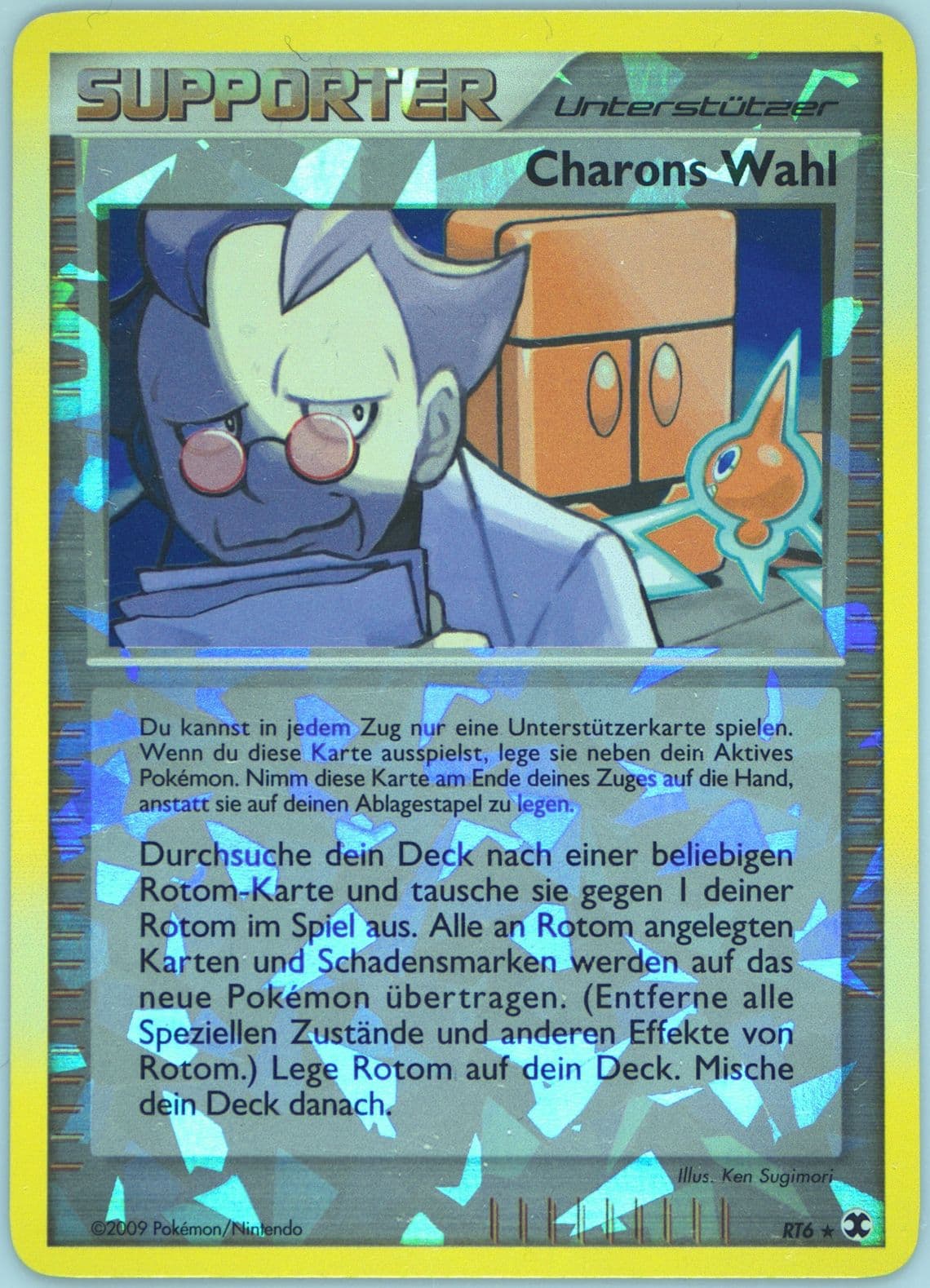 Charons Wahl-Holo German (RT6) 2009 Pokemon Platinum Rising Rivals