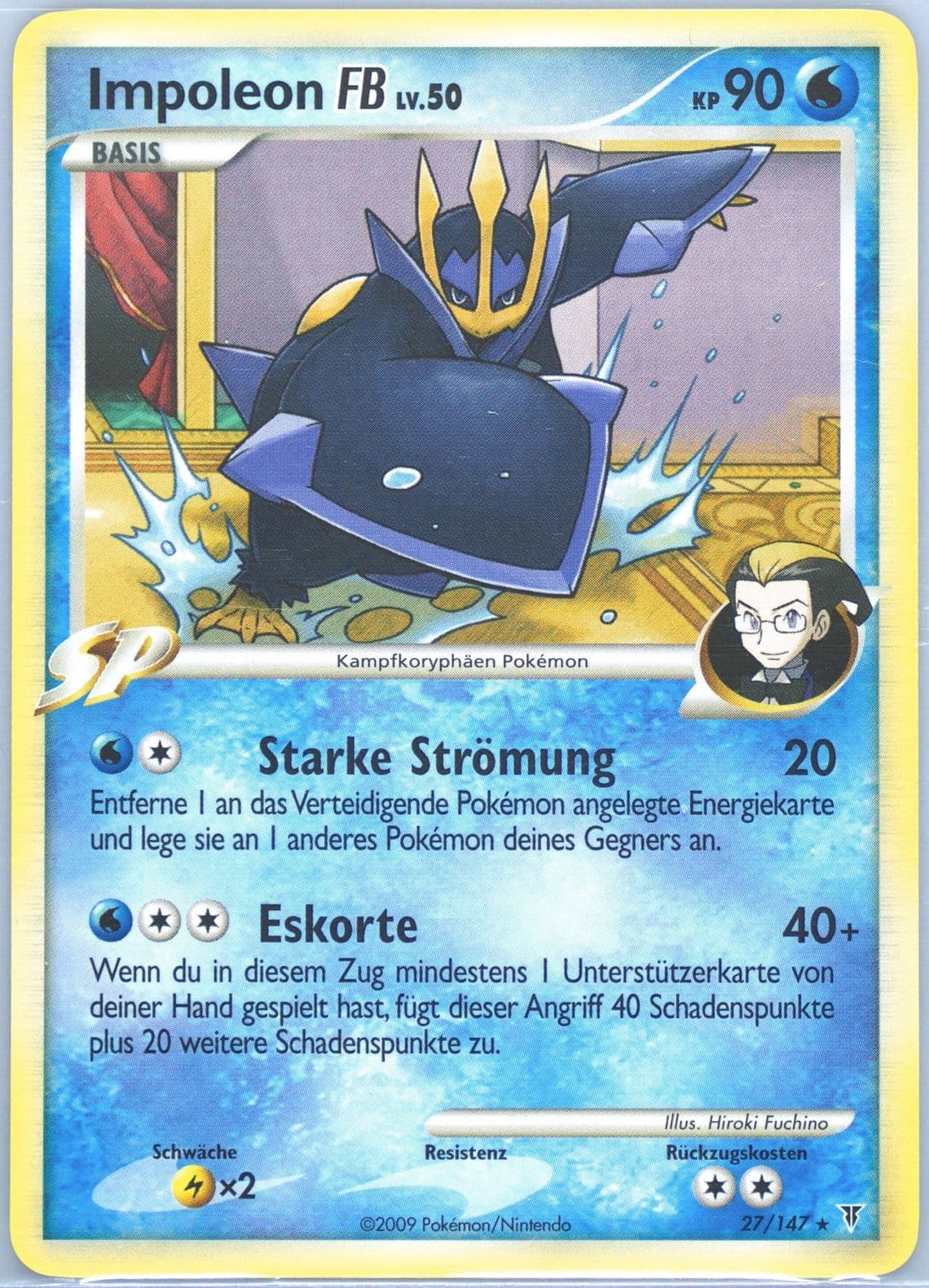 Impoleon FB German (27) 2009 Pokemon Platinum Supreme Victors